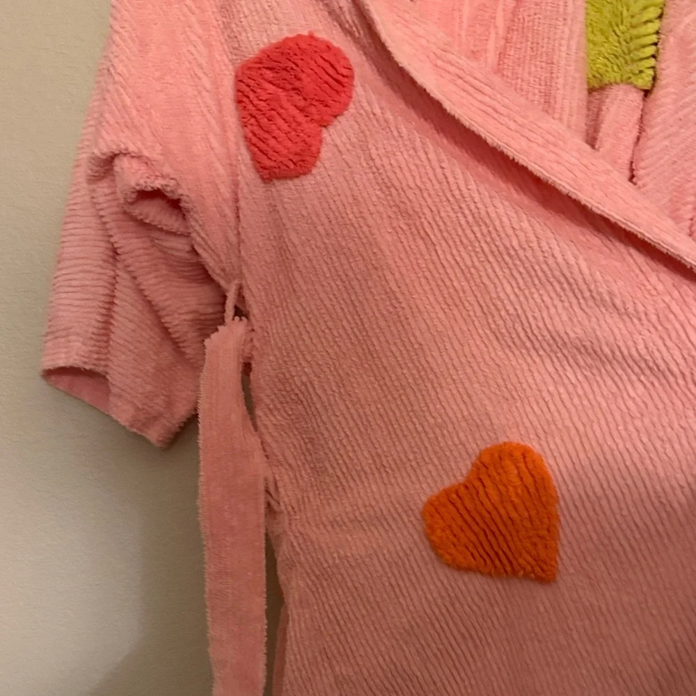 VTG hot hearts canyon group Colorful Women's Robe 90’s - Picture 7 of 9